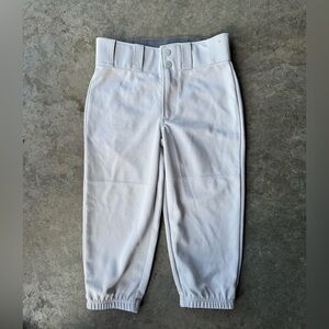 Mizuno Gray and White Softball Pants
